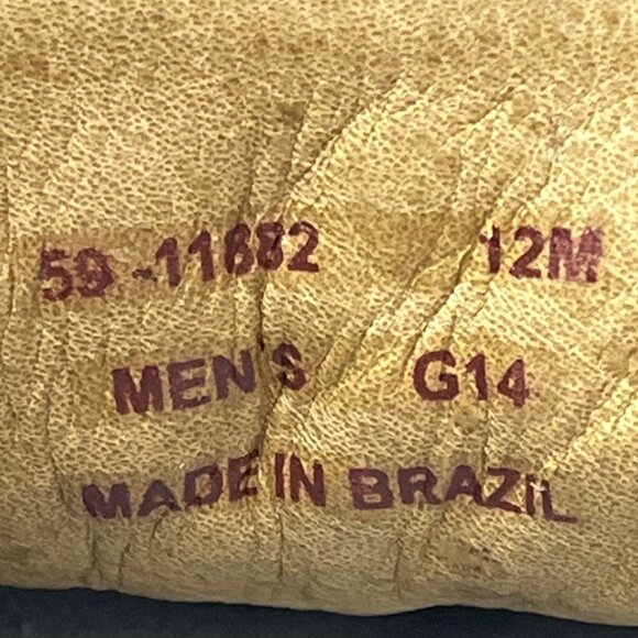 Johnston & Murphy Men's Dark Brown Suede Wooven Driver Mizell Sz 12M - Picture 9 of 10